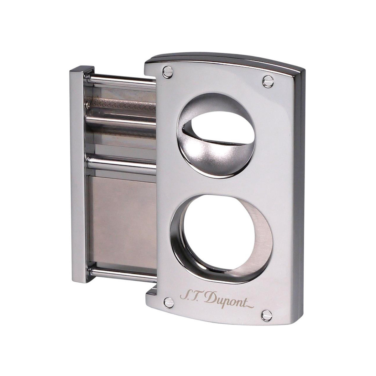 ST DUPONT CIGAR CUTTER DOUBLE BLADE CHROME — Rhein 1905