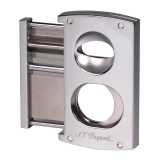 ST DUPONT CIGAR CUTTER DOUBLE BLADE CHROME — Rhein 1905