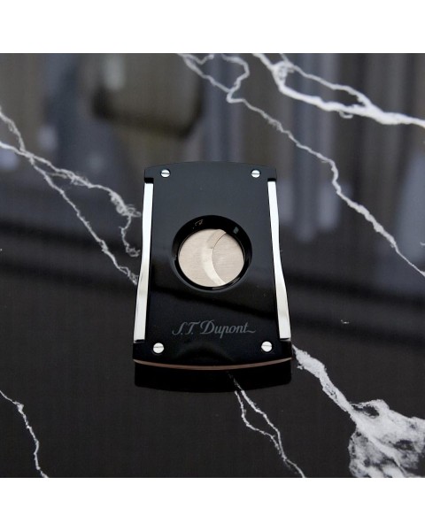 ST DUPONT CUTTER MAXIJET CHROME AND LACQUER BLACK AS NIGHT — Rhein 1905