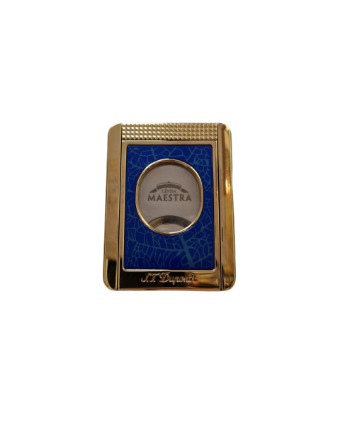 ST DUPONT CUTTER STAND PARTAGS BLEU/DORE — Rhein 1905