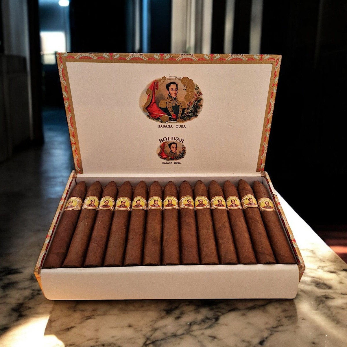 BOLIVAR BELICOSOS FINOS FULL BOX 25'S — Rhein 1905
