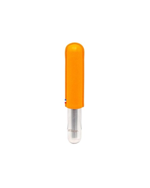 ST DUPONT ETUI 1'S ORANGE GR/CHROME — Rhein 1905