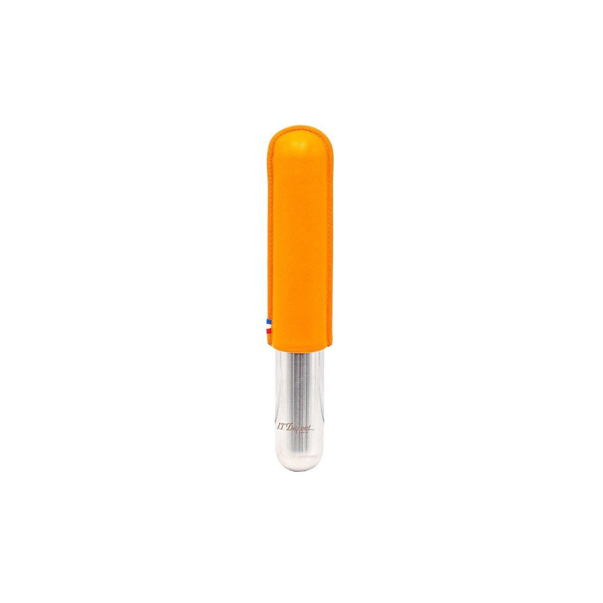 ST DUPONT ETUI 1'S ORANGE GR/CHROME — Rhein 1905