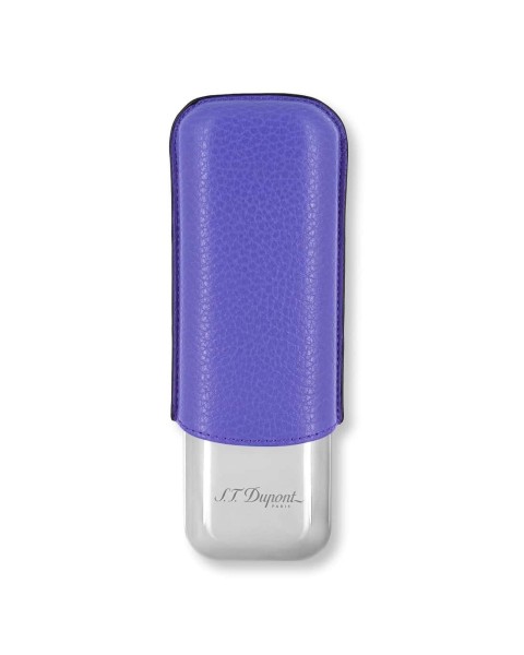 ST DUPONT ETUI 2'S BLEU GR/CHROME — Rhein 1905
