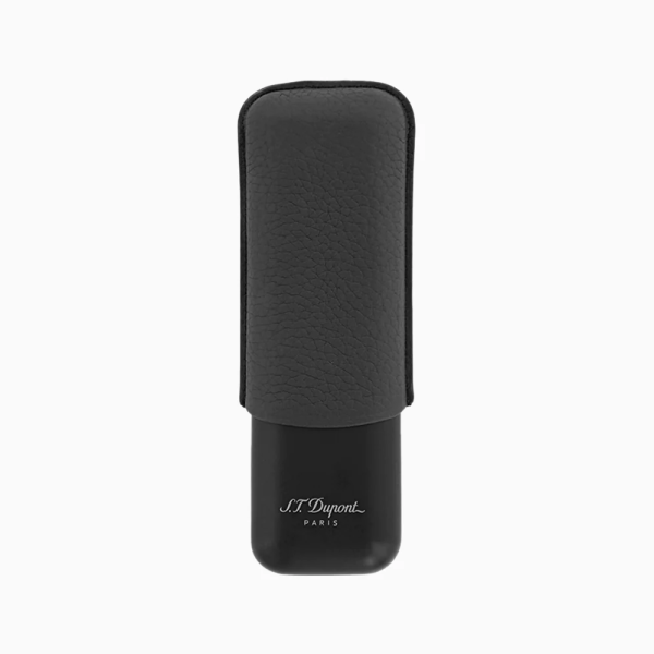 ST DUPONT ETUI 2'S NOIR GR/MAT — Rhein 1905