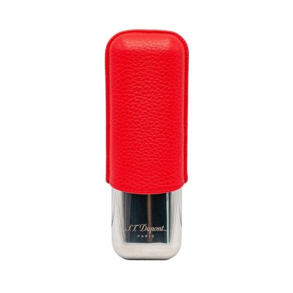 ST DUPONT ETUI 2'S ROUGE GR/CHROME — Rhein 1905