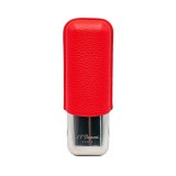 ST DUPONT ETUI 2'S ROUGE GR/CHROME — Rhein 1905