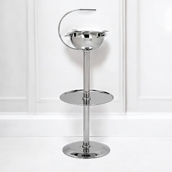 STINKY FLOOR ASHTRAY STAINLESS — Rhein 1905