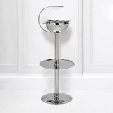 STINKY FLOOR ASHTRAY STAINLESS — Rhein 1905