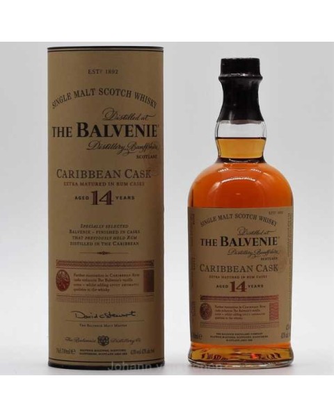 THE BALVENIE 14 YRS CARIBBEAN CASK — Rhein 1905