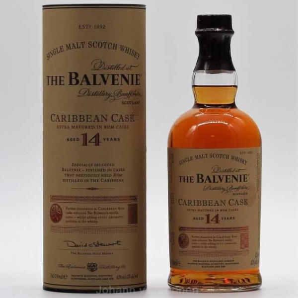 THE BALVENIE 14 YRS CARIBBEAN CASK — Rhein 1905