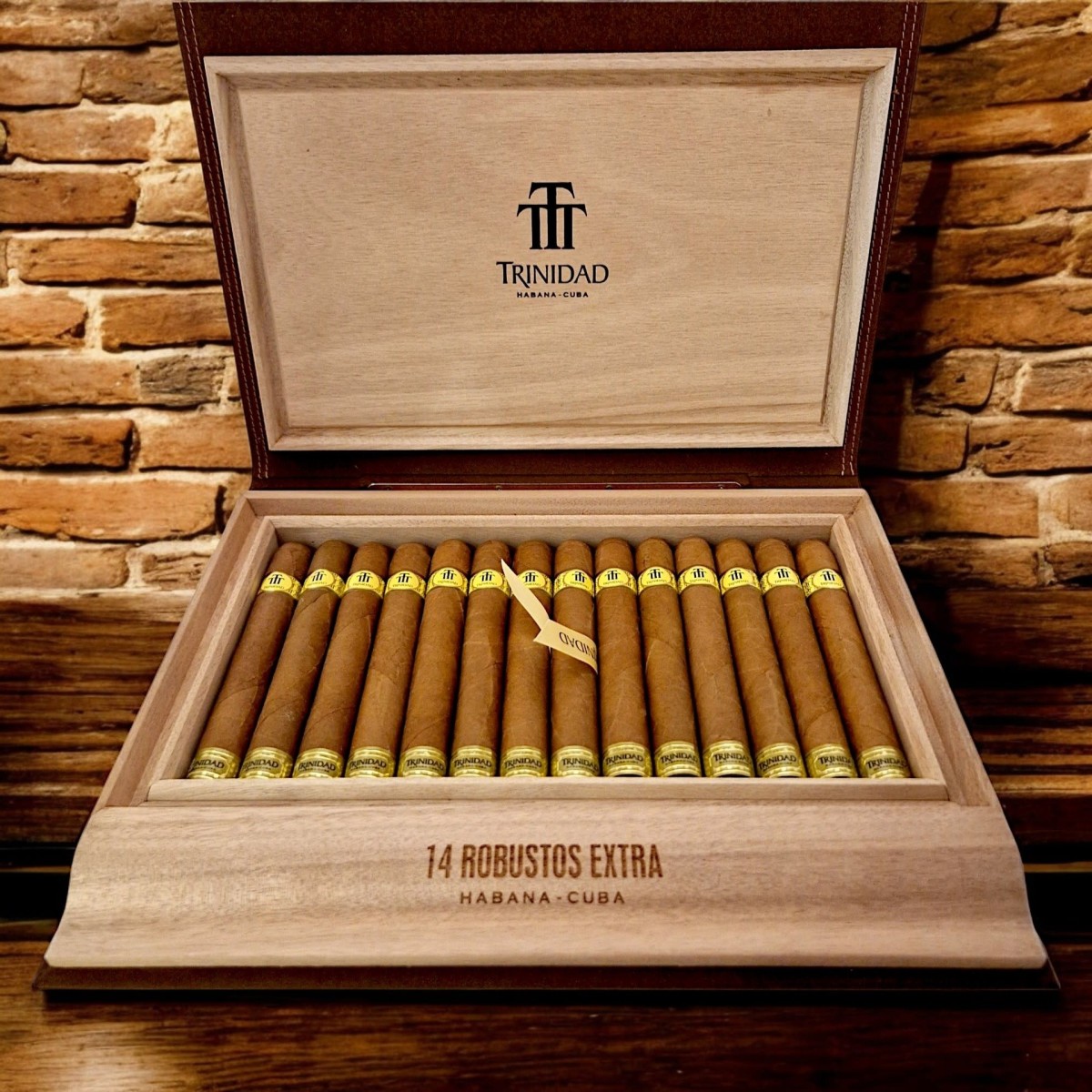 TRINIDAD ROBUSTO EXTRA TRAVEL HUMIDOR / 14'S — Rhein 1905