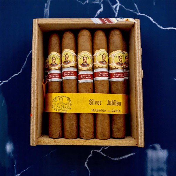 BOLIVAR SILVER JUBILEE ER HONG-KONG 2017 - BOX 25'S — Rhein 1905