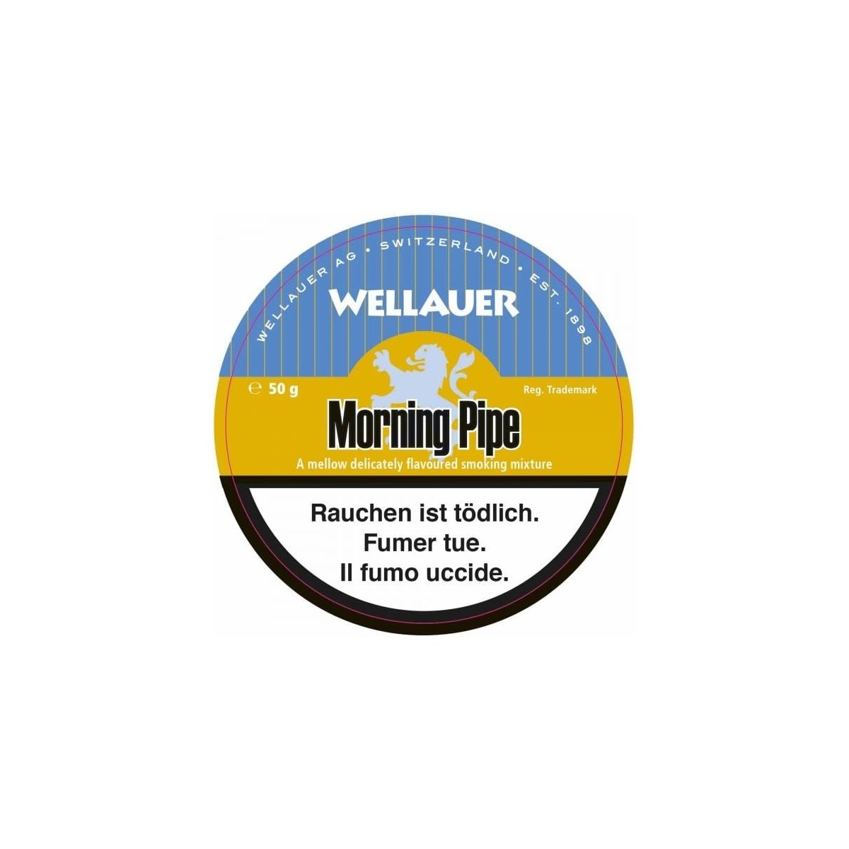 WELLAUER MORNING PIPE — Rhein 1905