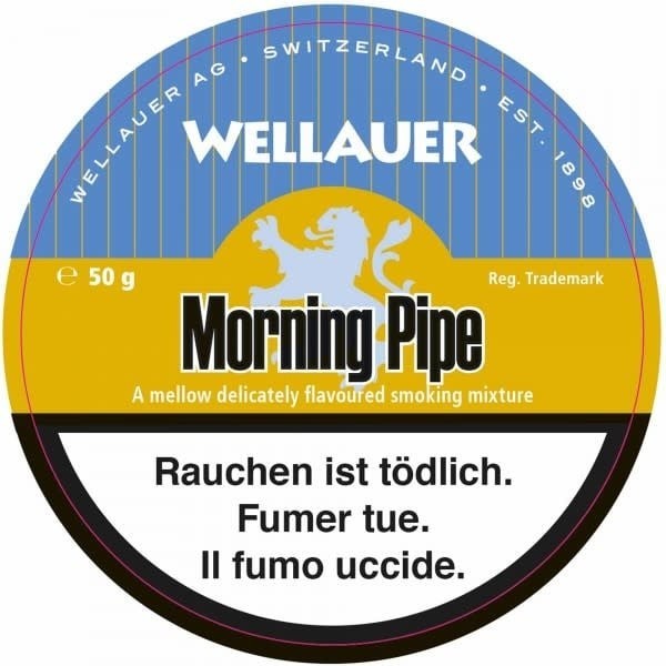WELLAUER MORNING PIPE — Rhein 1905