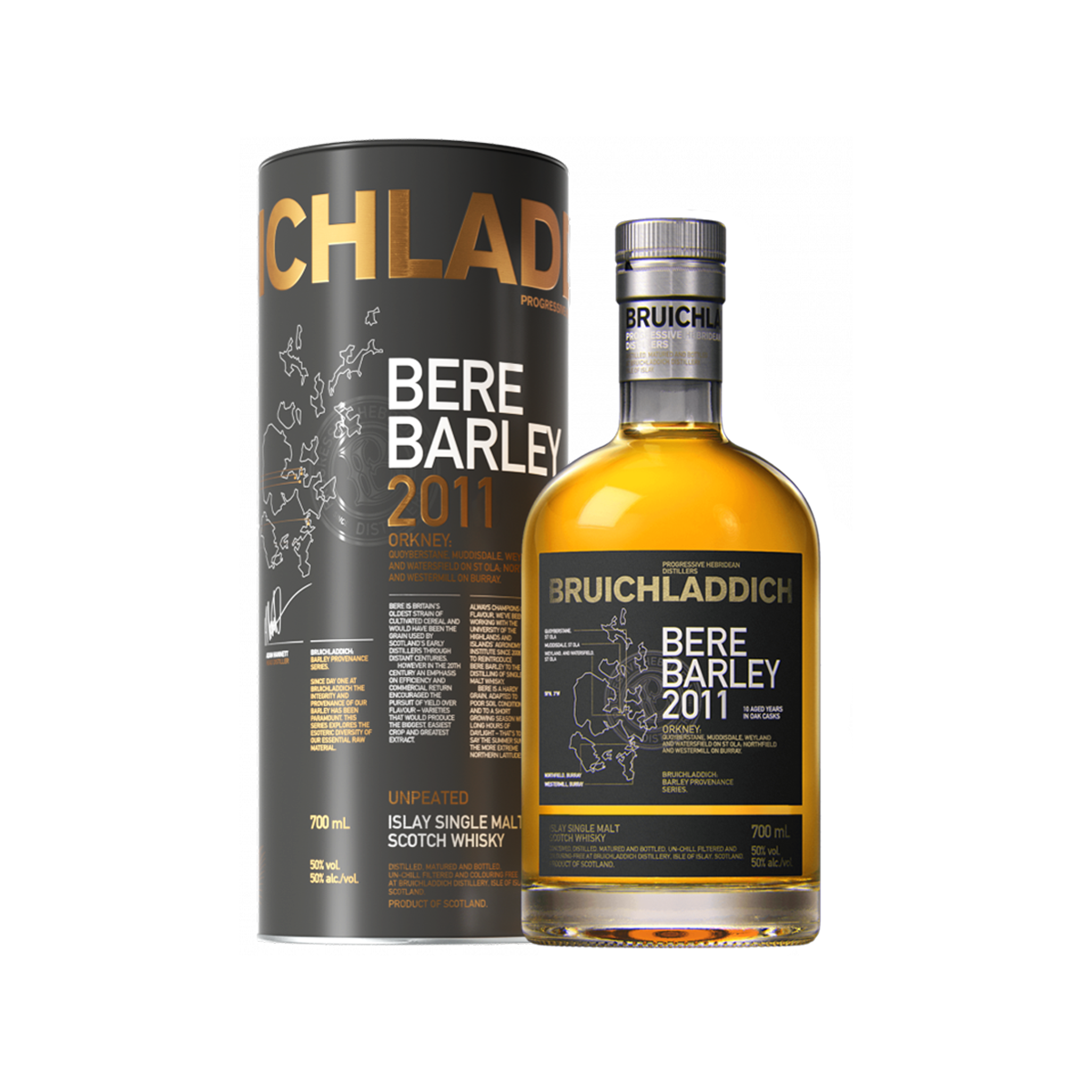 WHISKY BRUICHLADDISH BERE BARLEY 2011 — Rhein 1905