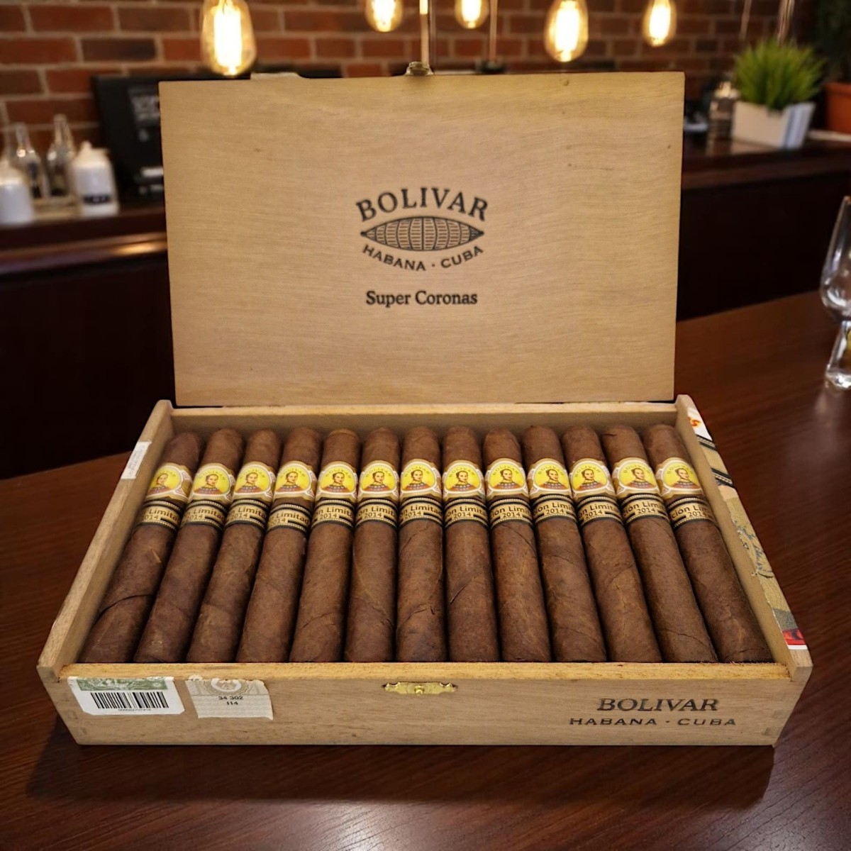 BOLIVAR SUPER CORONAS EL 2014 - BOX 25'S — Rhein 1905