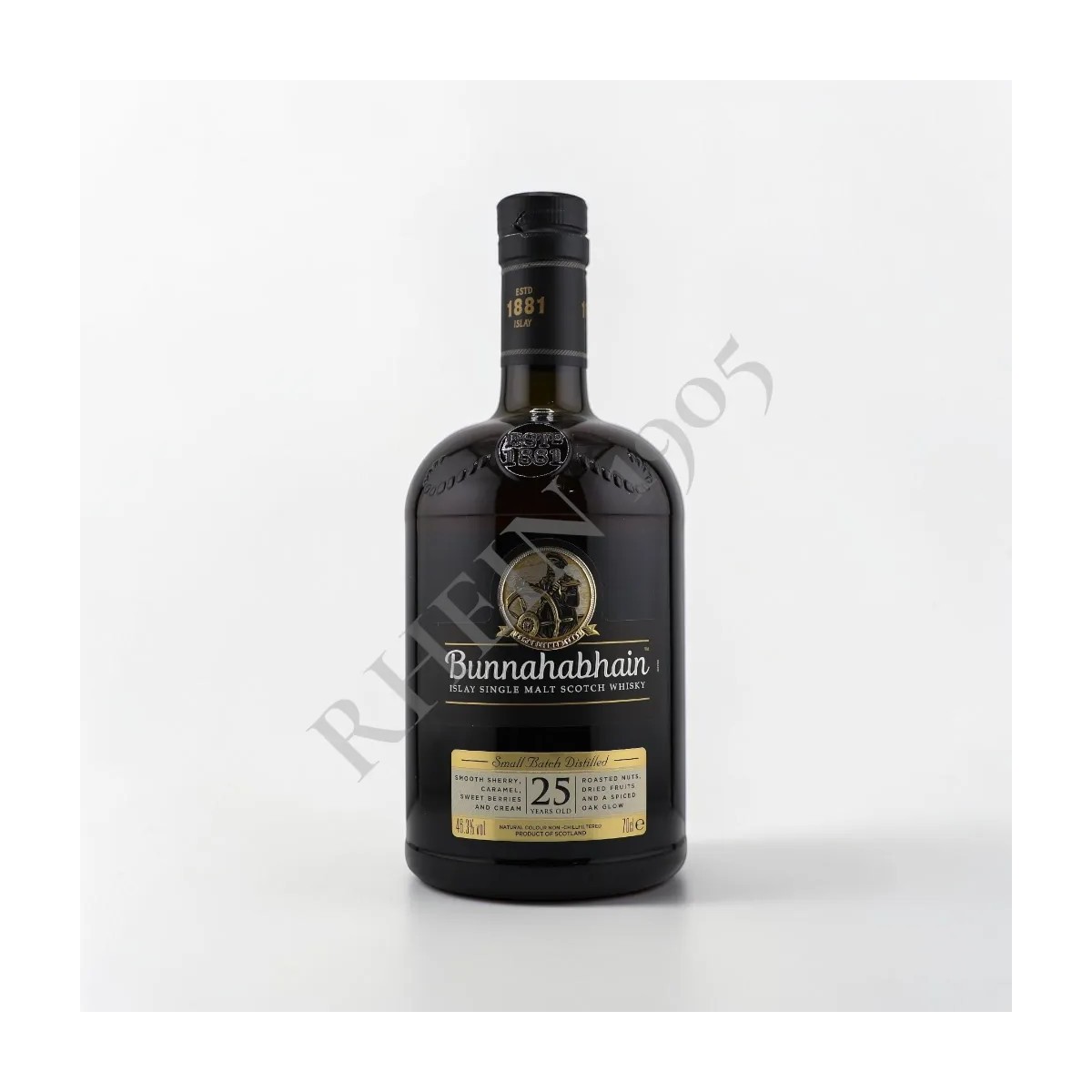 WHISKY BUNNAHABHAIN 25 years 2018 46.3% 70 cl — Rhein 1905