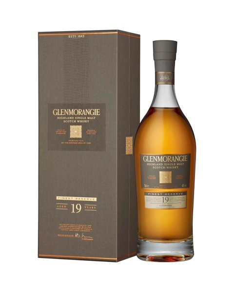 WHISKY GLENMORANGIE 19Y FINEST RESERVE WHISKY 43% 70 CL — Rhein 1905
