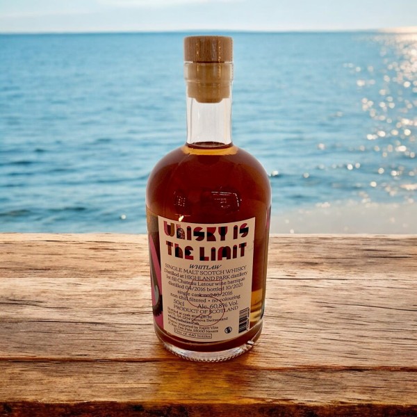 WHISKY IS THE LIMIT  HIGHLAND PARK 5 ANS 1ST FULL CHATEAU LATOUR BARRIQUE — Rhein 1905