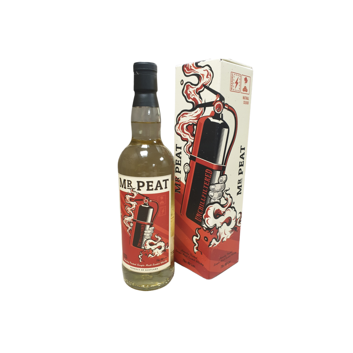 WHISKY MR PEAT A HEAVILY PEATED LOWLANDS SINGLE MALT — Rhein 1905