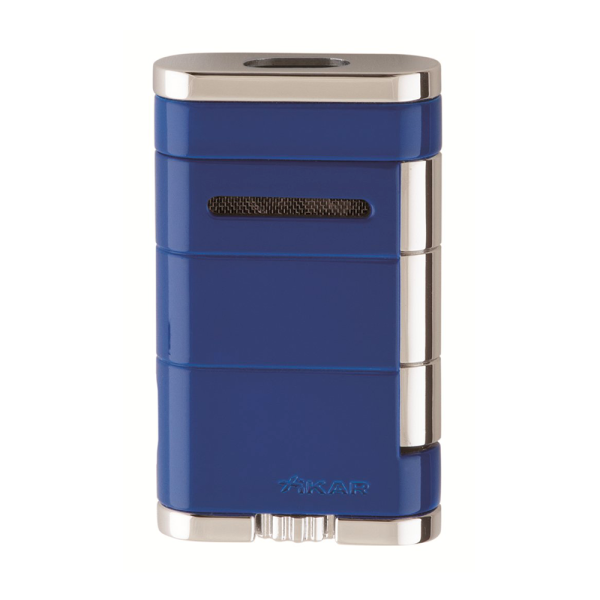 XIKAR DOUBLE LIGHTER  BLUE — Rhein 1905