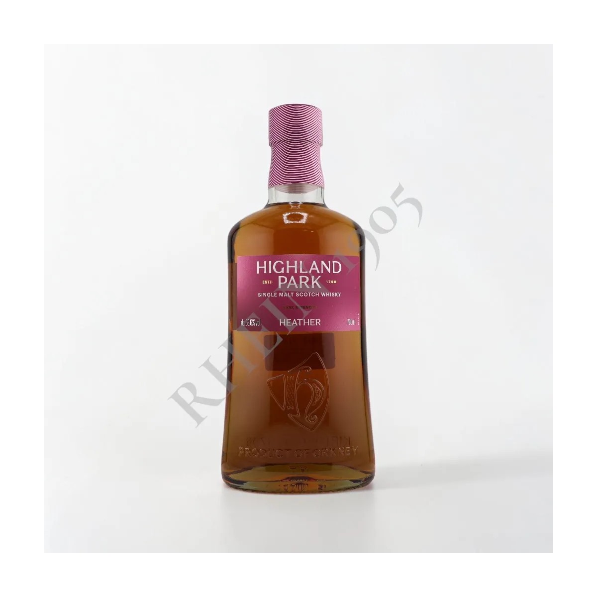 HIGHLAND PARK CASK STRENGTH HEATHER SINGLE MALT SCOTCH WHISKY BOX — Rhein 1905