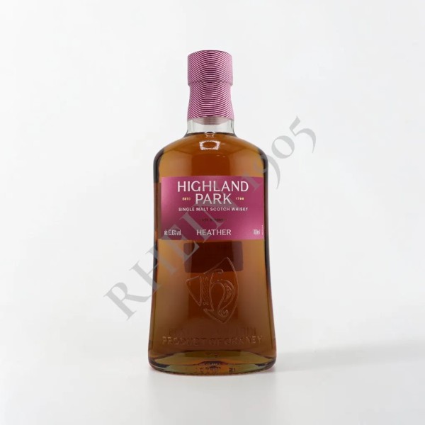 HIGHLAND PARK CASK STRENGTH HEATHER SINGLE MALT SCOTCH WHISKY BOX — Rhein 1905