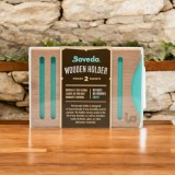 BOVEDA WOODEN HOLDER 2 PACKETS SIDE BY SIDE — Rhein 1905
