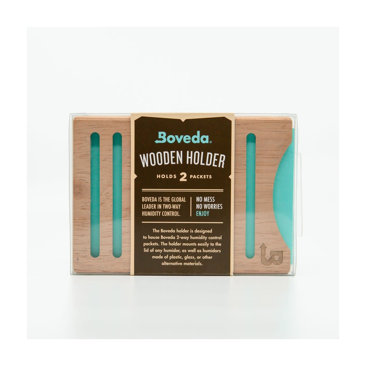 BOVEDA WOODEN HOLDER 2 PACKETS STACKED — Rhein 1905