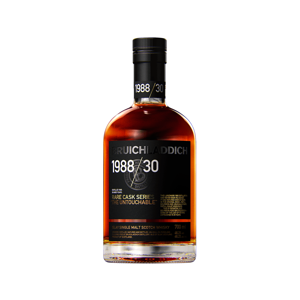 BRUICHLADDICH 1988 30 YEARS OLD SINGLE MALT SCOTCH WHISKY — Rhein 1905