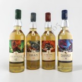 COLLECTION WHISKY - OBAN12YRS & LAGAVULAIN 12YRS & CARDHU 14YRS & TALISKER 8YRS — Rhein 1905