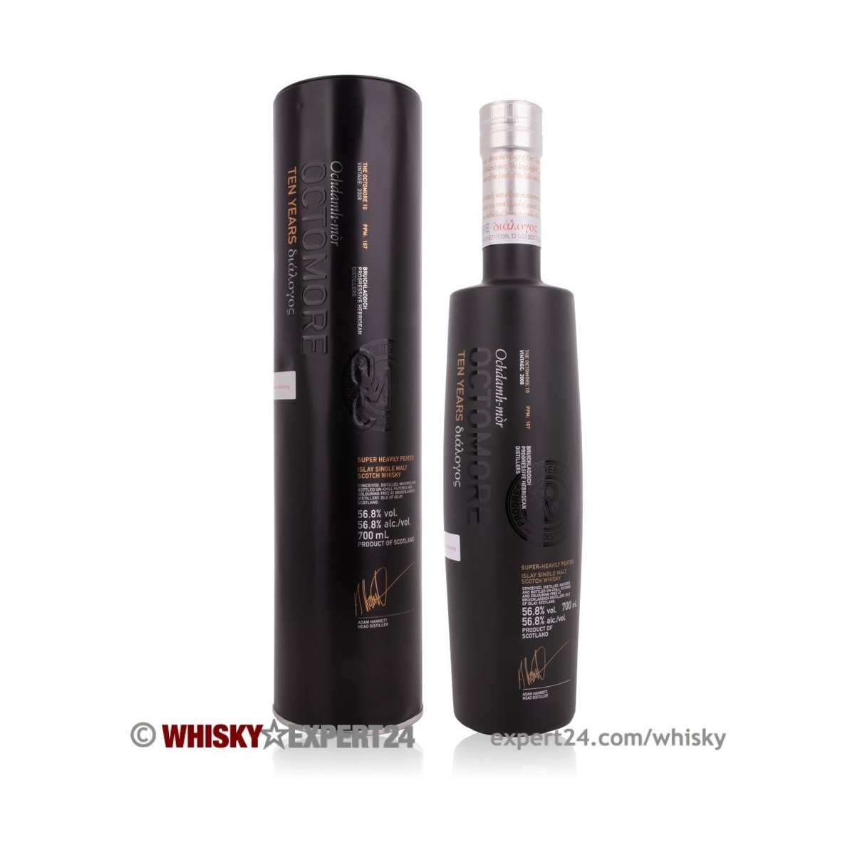 BRUICHLADDICH OCTOMORE 10 YEARS 3TH EDITION SINGLE MALT DIALOGOS — Rhein 1905