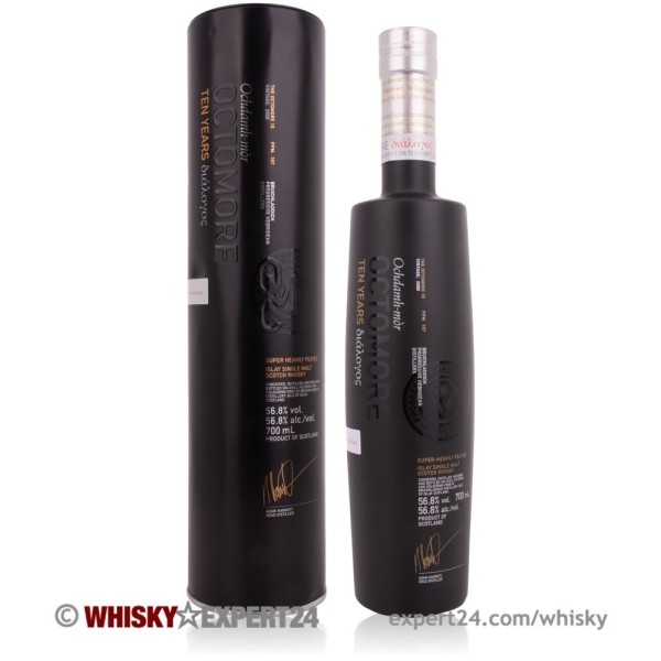 BRUICHLADDICH OCTOMORE 10 YEARS 3TH EDITION SINGLE MALT DIALOGOS — Rhein 1905