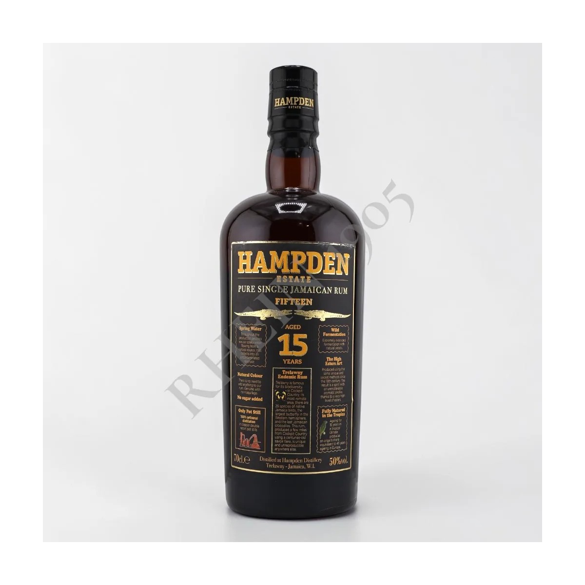 HAMPDEN FIFTEEN 50% 70CL — Rhein 1905