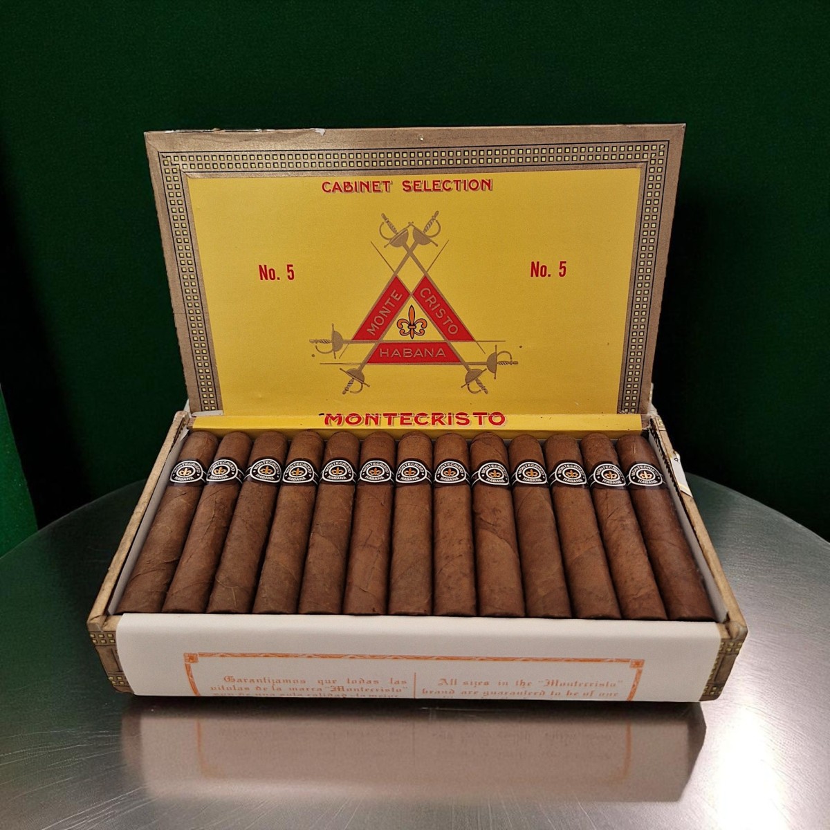 MONTECRISTO N°5 / 25'S — Rhein 1905