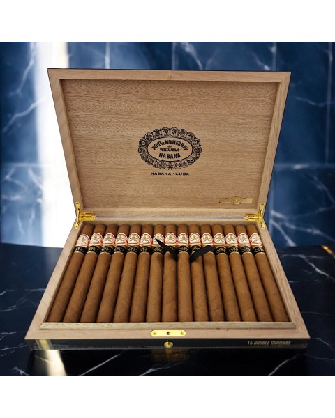 HOYO DE MONTERREY DOUBLE CORONA GRAN RESERVA FULL BOX 15'S