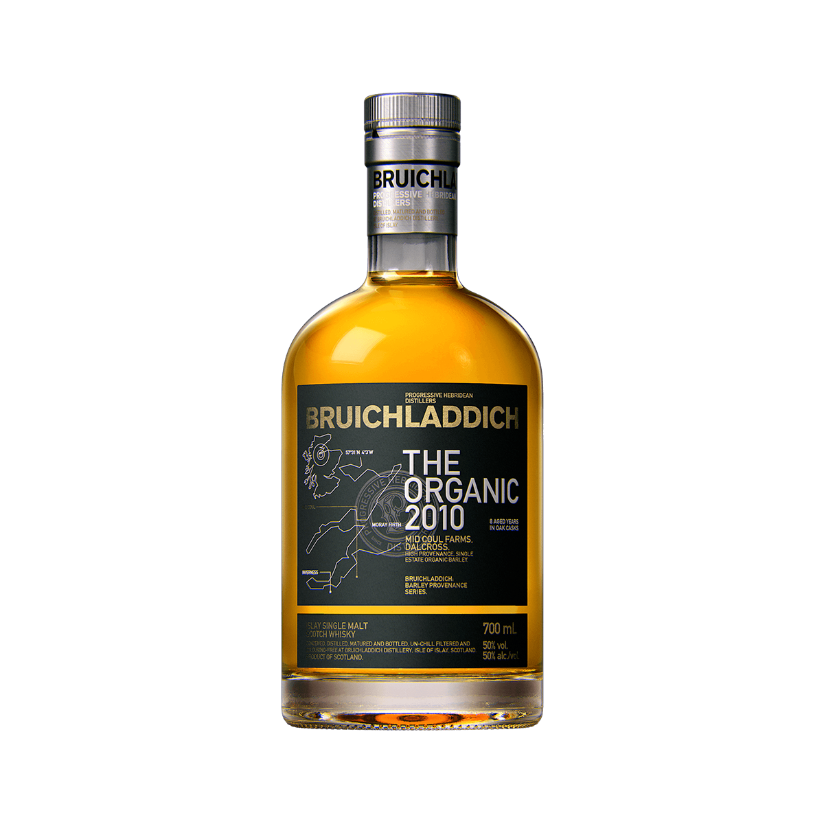 BRUICHLADDICH ORGANIC BARLEY 2010 SINGLE MALT SCOTCH WHISKY — Rhein 1905