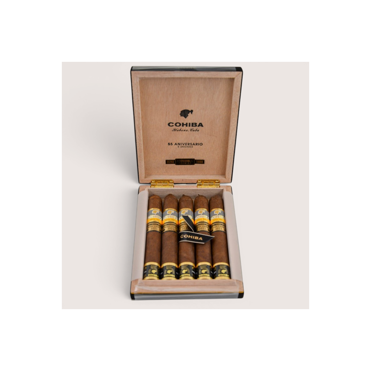 Cohiba 55 Aniversario Premier — Edición Limitada 2021 | Box of 5