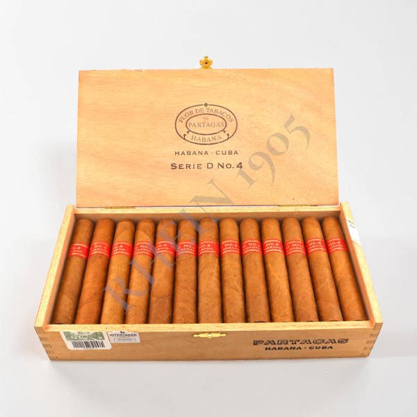 PARTAGAS SERIE D4 / 25'S — Rhein 1905