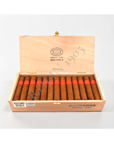 PARTAGAS SERIE D5 / 25'S — Rhein 1905