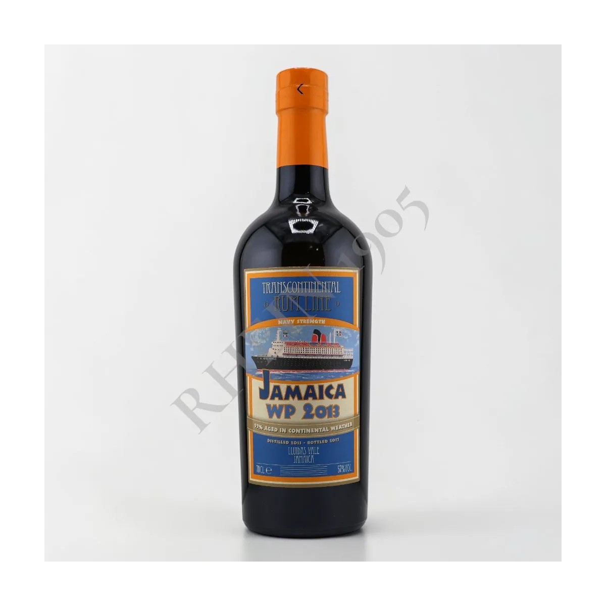 Transcontinental Rum Line Worthy Park + GB 2013 57% Vol. 0,7 L — Rhein 1905
