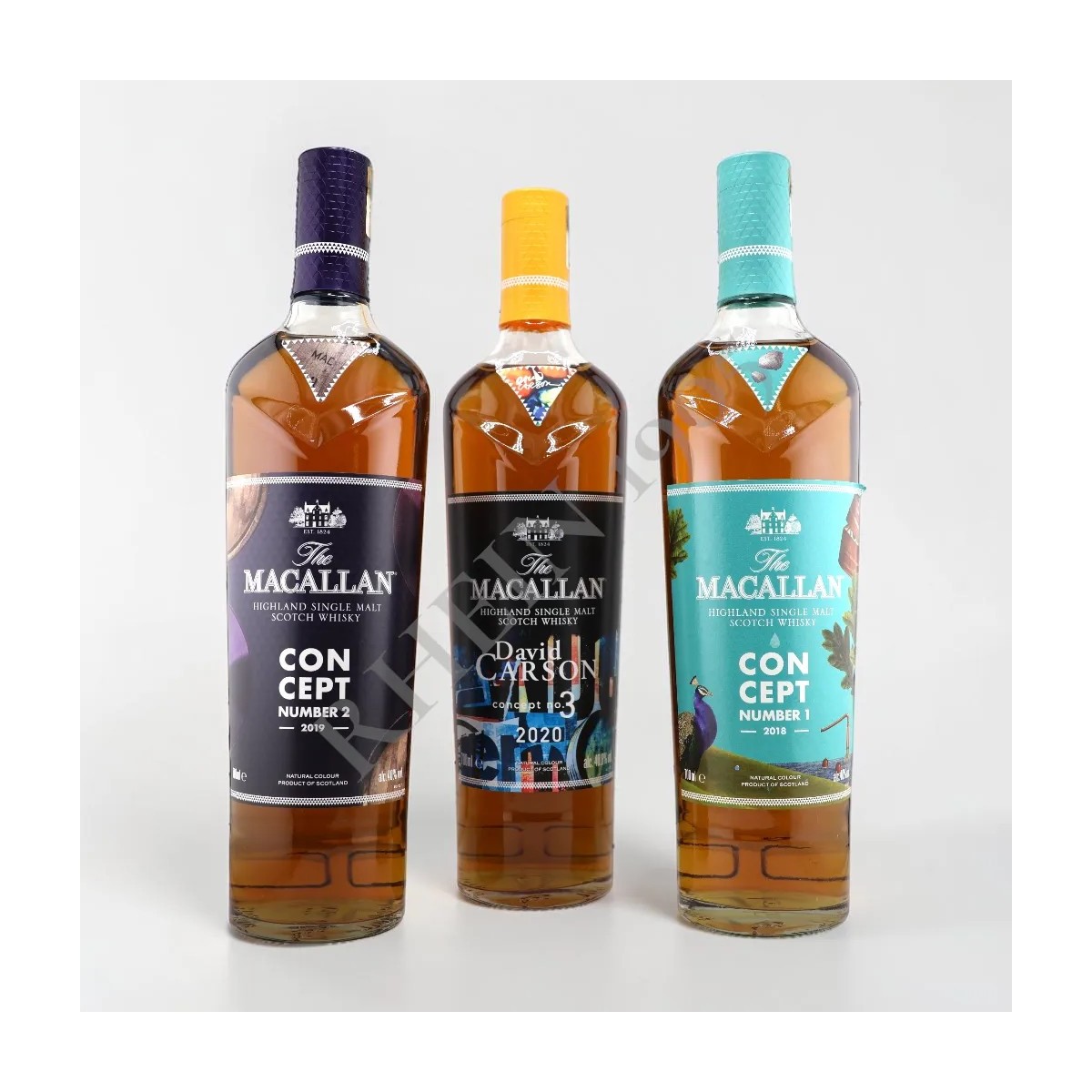 THE MACALLAN CONCEPT SERIES 1/2/3 — Rhein 1905