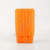 POROSUS 3'S OSTRICH TANGERINE WOODY — Rhein 1905