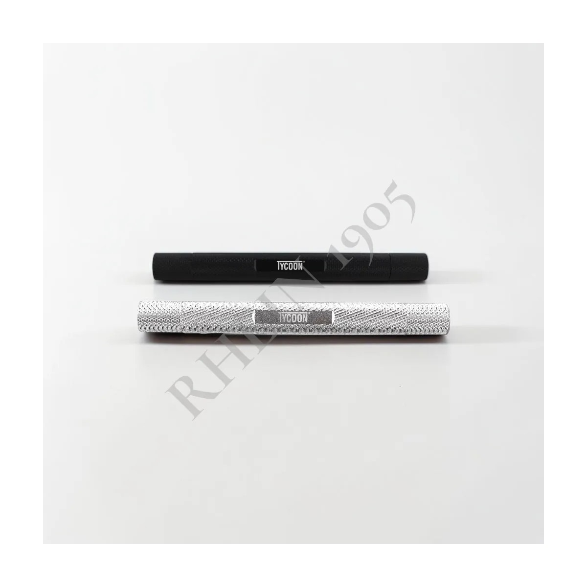 TYCOON CIGAR POKER TOOL ROUND SILVER — Rhein 1905