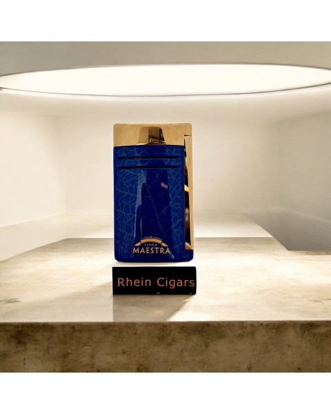 ST DUPONT MAXIJET PARTAGAS BLEU/DORE — Rhein 1905