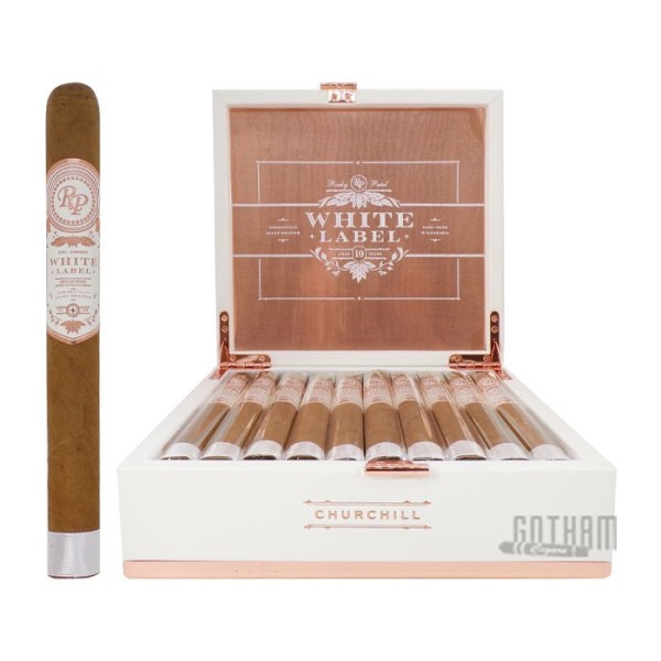 ROCKY PATEL WHITE LABEL CHURCHILL — Rhein 1905