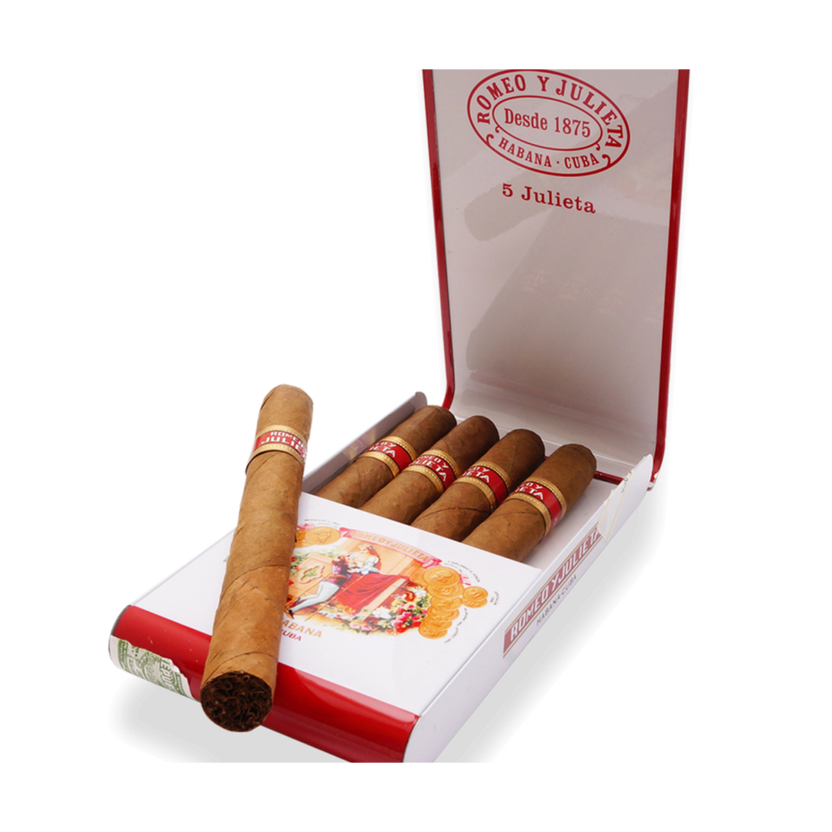 ROMEO Y JULIETA - JULIETA TIN 5'S — Rhein 1905