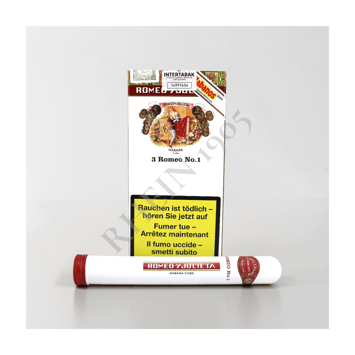 ROMEO Y JULIETA NUMERO 1 CARDBOX /3 — Rhein 1905