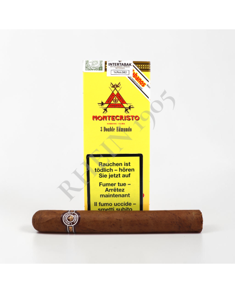 MONTECRISTO DOUBLE EDMUNDO CARDBOX /3 — Rhein 1905